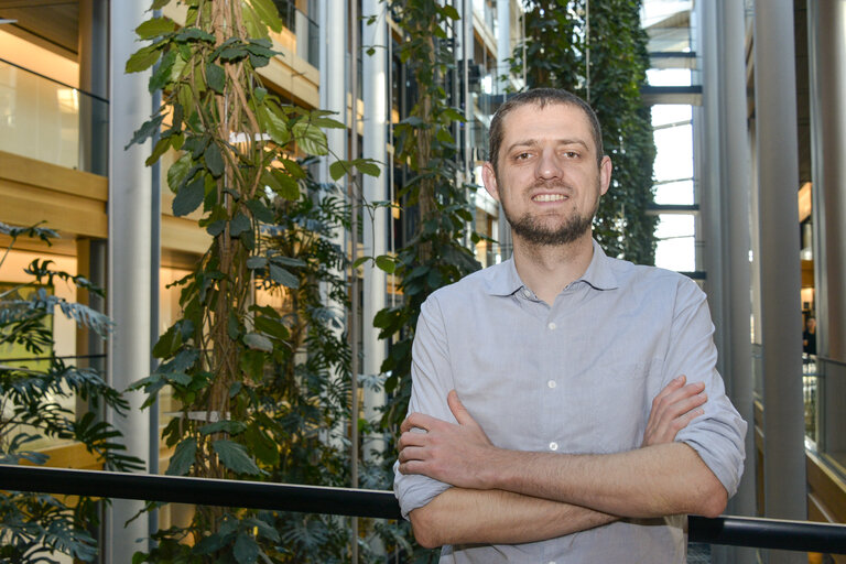 Billede 16: Florent MARCELLESI in the European Parliament in Strasbourg