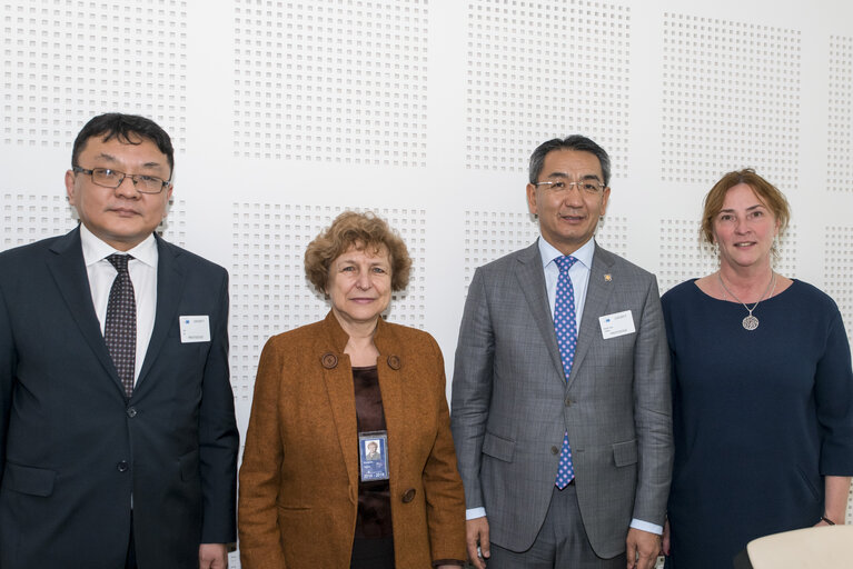 Φωτογραφία 7: Meeting with members of the Delegation for Central Asia