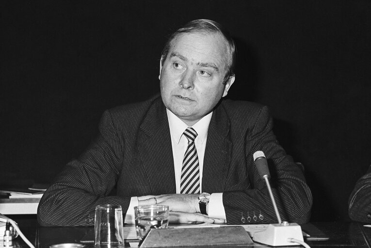 Zdjęcie 3: Press conference on the 1986 draft budget