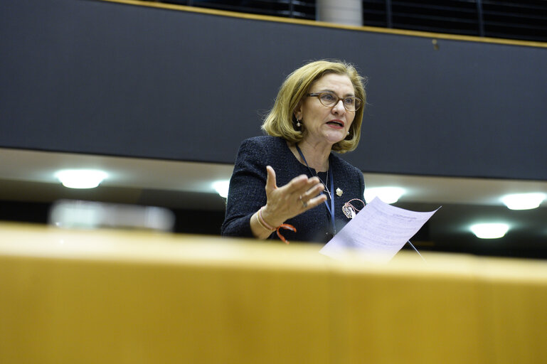 Foto 29: Plenary session Week 9 2017 in Brussels - Gender pay gap