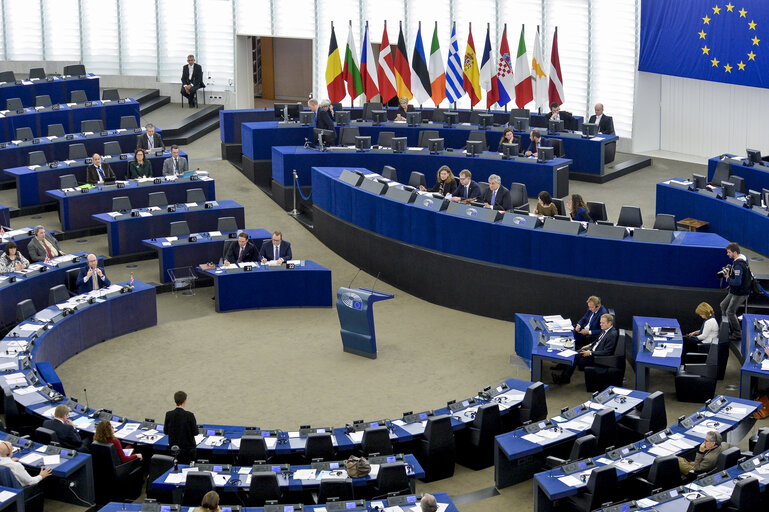 Φωτογραφία 3: EP President with Markus WINKLER, Deputy secretary general and Directorate-General for the Presidency