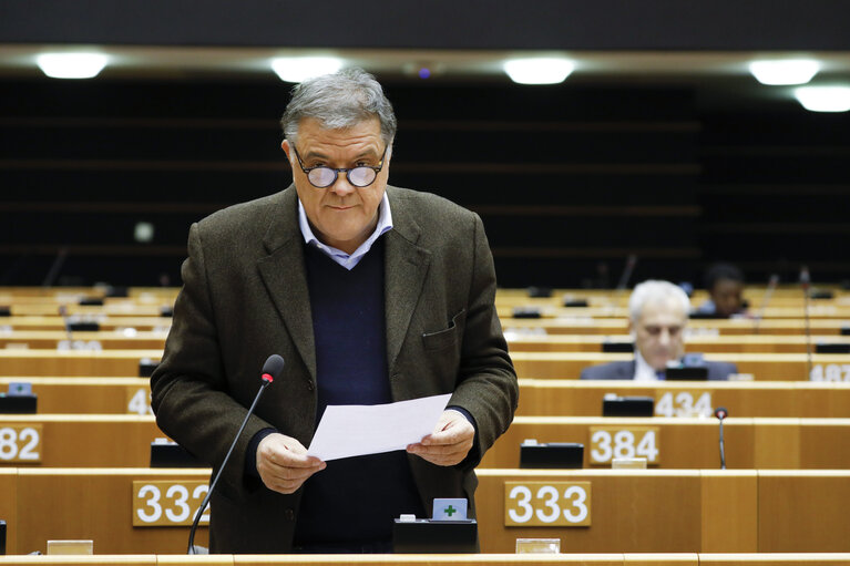 Plenary session Week 05 2017 in Brussels.Rule of law crisis in the Democratic Republic of Congo and in Gabon