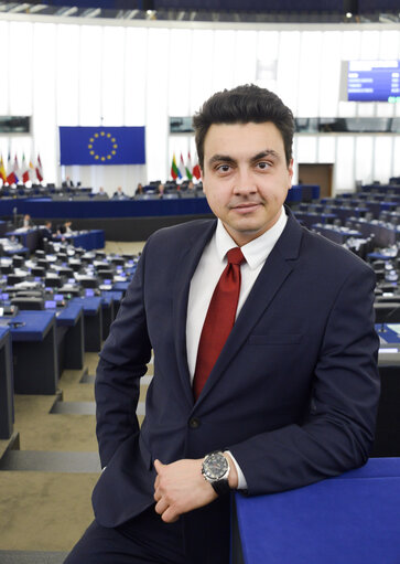 Fotografie 3: Momchil NEKOV in the European Parliament in Strasbourg