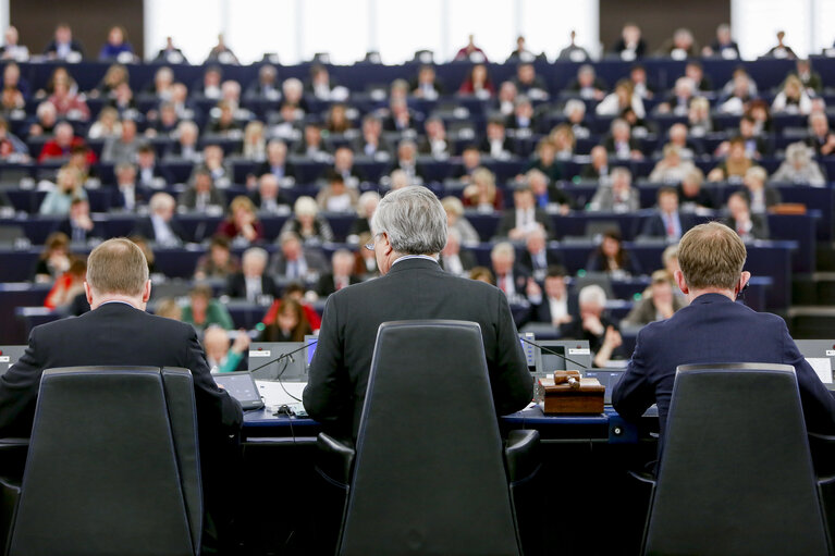 Fotografija 4: Plenary session Week 3 2017 in Strasbourg - Central African Republic