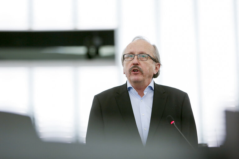 Fotografija 43: Plenary session Week 3 2017 in Strasbourg - Election of the Vice-Presidents of Parliament