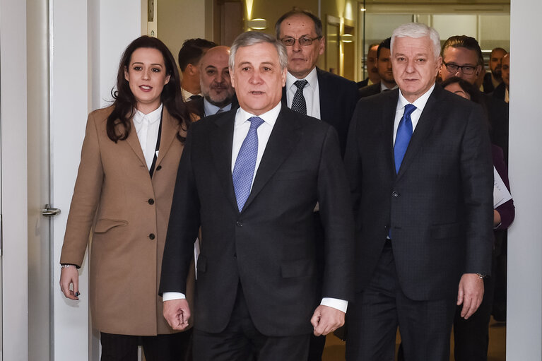 Valokuva 3: Official visit of Dusko MARKOVIC, Prime Minister of Montenegro