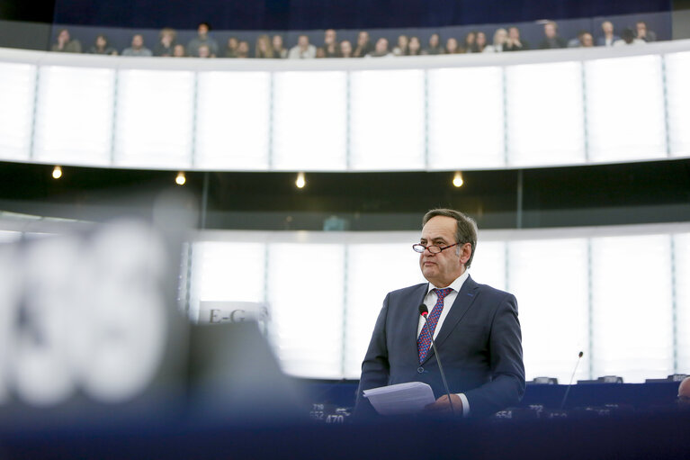 Fotografija 35: Plenary session Week 3 2017 in Strasbourg - Election of the Vice-Presidents of Parliament