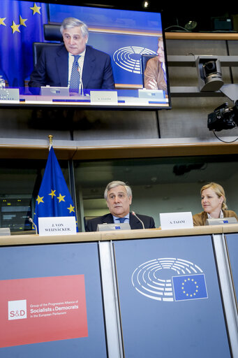Antonio TAJANI - EP President meets with students of the ' Scuola di Politiche '