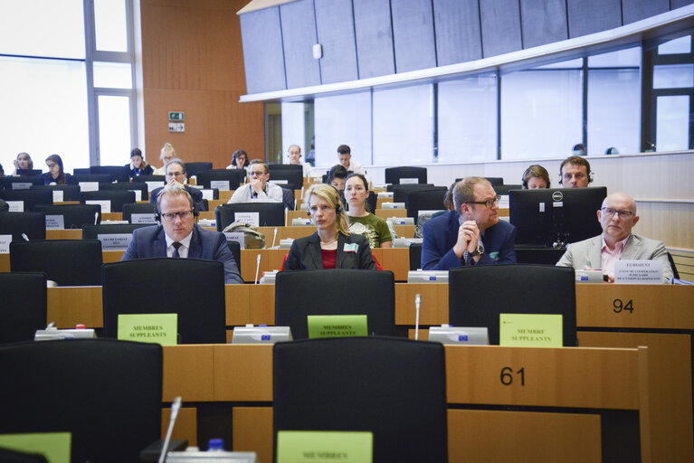 Fotografie 11: LIBE Committee hearing with Eurojust