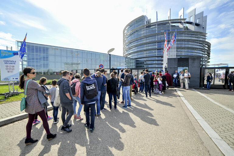 Zdjęcie 11: Open Day of the European institutions 2017 - Strasbourg -   Animation photo