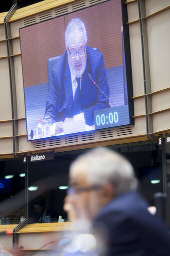 Fotografi 4: European Parliamentary Week. Plenary session.