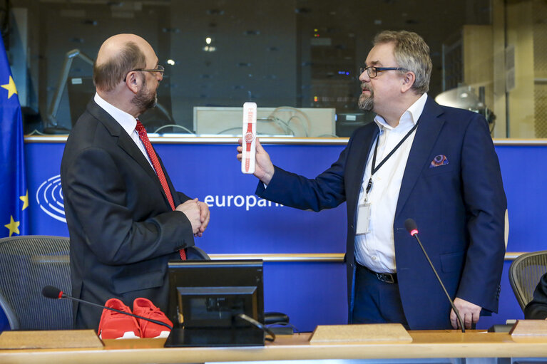 Fotografija 17: Meeting of the German delegation in the S&D Group of the European Parliament