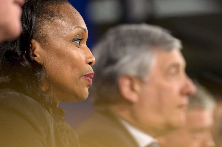 Photo 1 : Press Conference on 'Presentation of the European Olympic Candidacy - Paris 2024