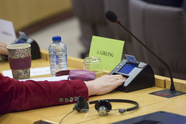 Fotografija 11: Election of the AGRI Committee Chair