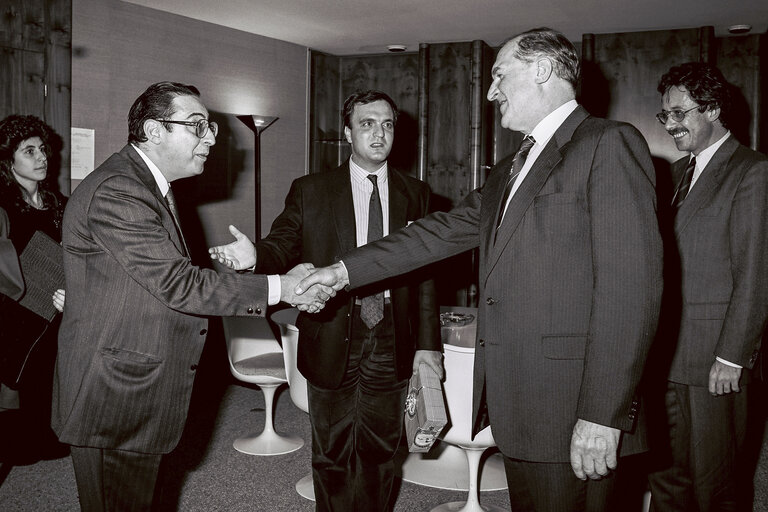 Fotografia 3: EP President meets with an Italian Delegation