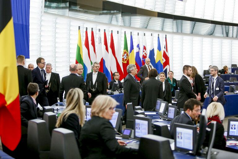 Fotografia 8: Plenary session Week 3 2017 in Strasbourg - Central African Republic