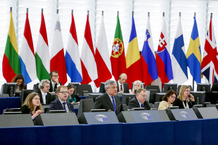 Fotografija 7: Plenary session Week 3 2017 in Strasbourg - Central African Republic