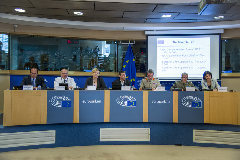 Foto 9: AFET/SEDE Exchange of views on the security situation in the Western Balkans