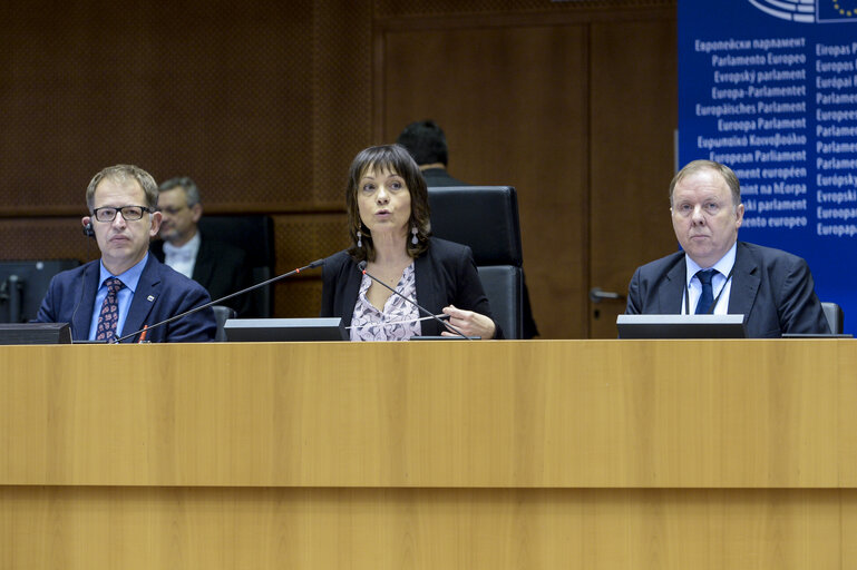 Photo 47: Plenary session in Brussels - Week 05  2017Votes and explanations of votes