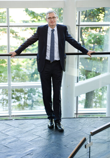 Fotografie 3: Marc JOULAUD in the European Parliament in Strasbourg