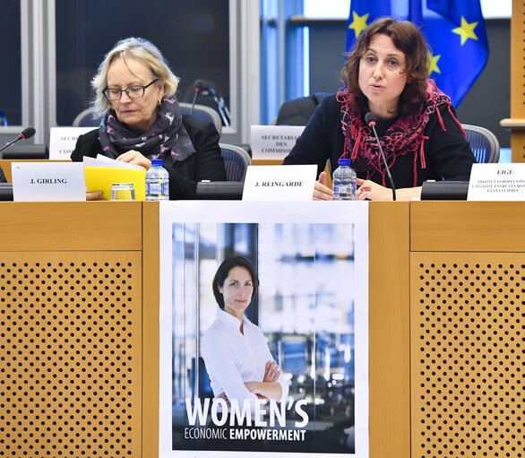 Fotó 2: FEMM - Interparliamentary Committee Meeting - Women's economic empowerment : let's act together -  ' Women in STEM: progress stalled or being eroded ? '