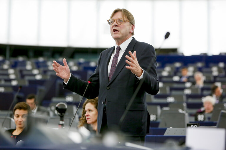 Fotografija 42: Plenary session Week 3 2017 in Strasbourg - Election of the Vice-Presidents of Parliament