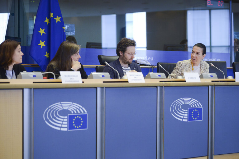 Fotografija 6: LIBE Committee hearing with Eurojust