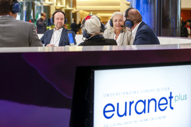 Photo 6: EURANET Citizen's corner - Radio debate