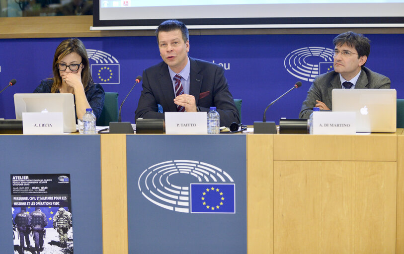 SEDE Workshop: ' Civilian and Military Personnel in CSDP missions and operations