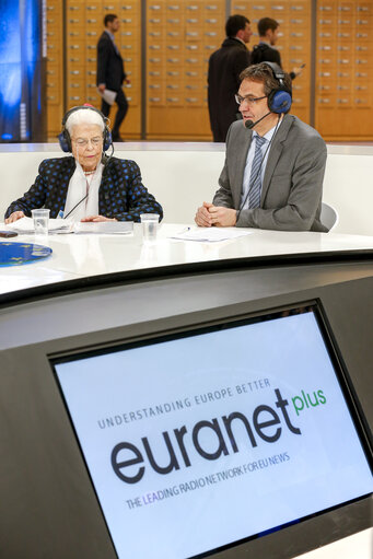 Photo 11: EURANET Citizen's corner - Radio debate