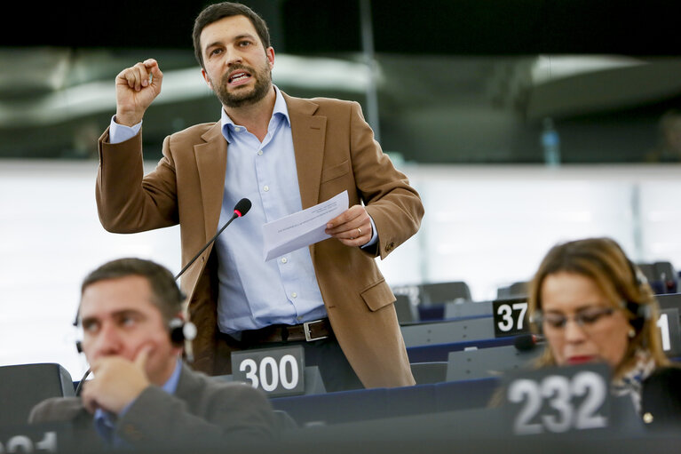 Fotografija 40: Plenary session Week 3 2017 in Strasbourg - Election of the Vice-Presidents of Parliament