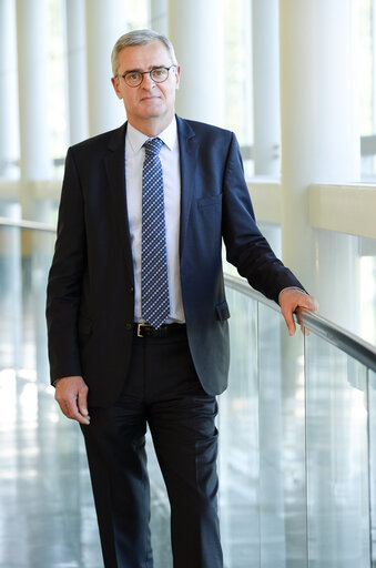 Fotografija 10: Marc JOULAUD in the European Parliament in Strasbourg