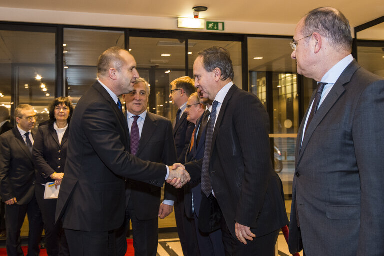 Official visit of Rumen RADEV, President of Bulgaria. Welcome.