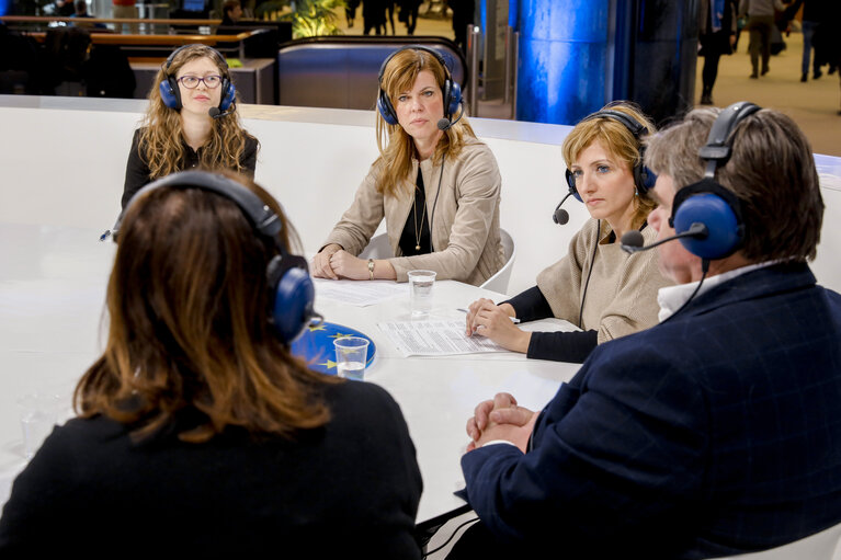 Foto 6: EURANET Citizen's corner - Radio debate