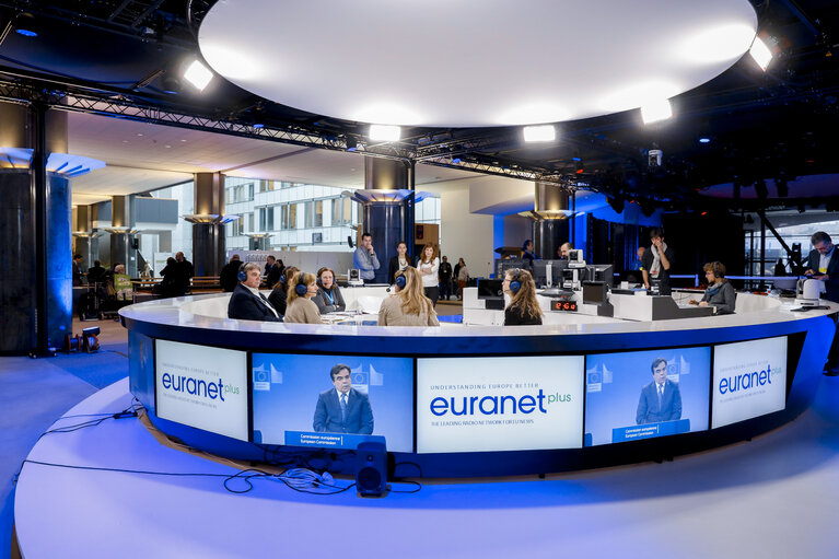 Foto 4: EURANET Citizen's corner - Radio debate