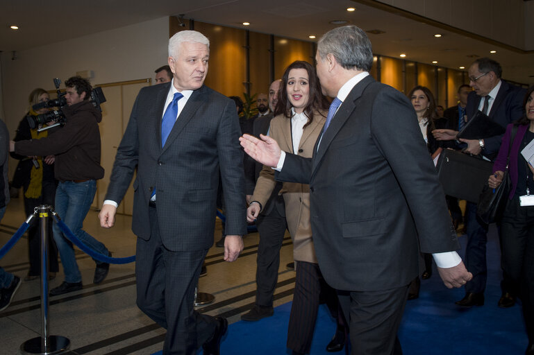 Foto 4: Official visit of Dusko MARKOVIC, Prime Minister of Montenegro