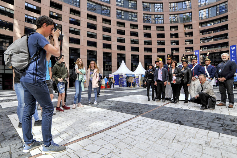 Foto 13: Open Day of the European institutions 2017 - Strasbourg -   Animation photo