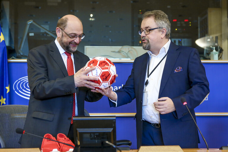 Снимка 16: Meeting of the German delegation in the S&D Group of the European Parliament