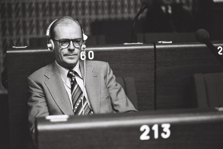 Foto 4: Plenary Session in Strasbourg in February 1978.