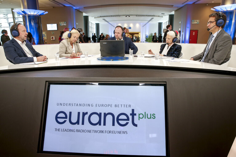 Foto 3: EURANET Citizen's corner - Radio debate