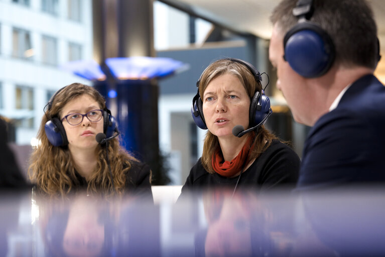 Φωτογραφία 9: EURANET Citizen's corner - Radio debate