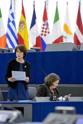 Fotografia 10: Plenary session Week 3 2017 in Strasbourg - Building a European Data Economy