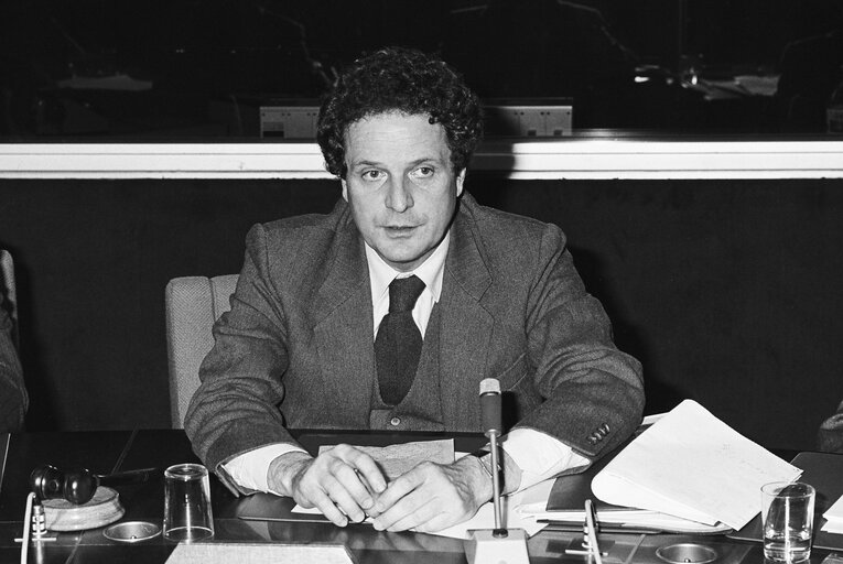 Zdjęcie 12: Press conference on the 1986 draft budget