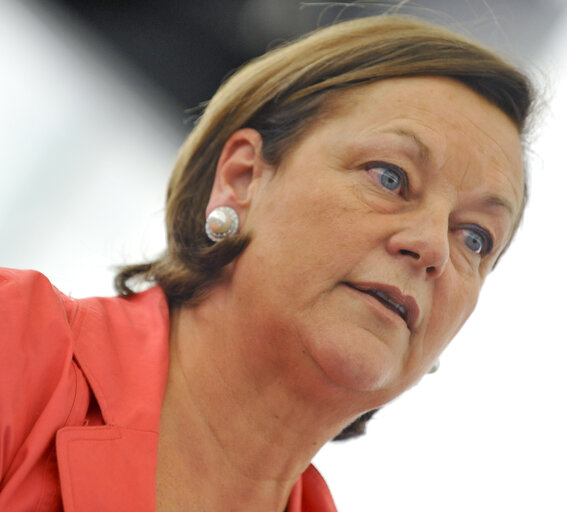 Φωτογραφία 1: Plenary Session Week 16 2012  Council and Commission statements - Situation of migrants in Greece