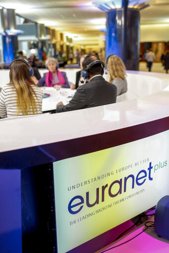 Photo 3: EURANET Citizen's corner - Radio debate