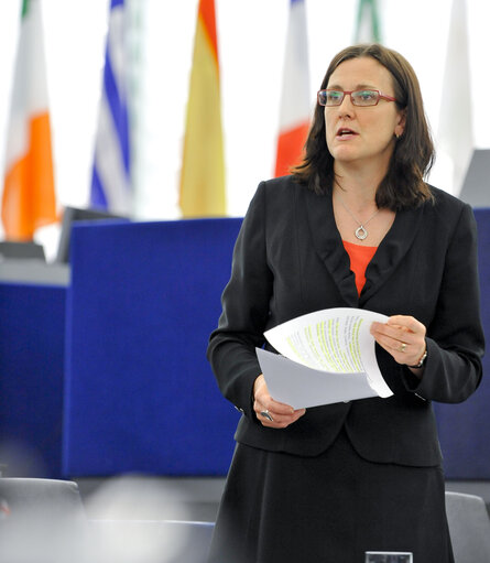 Φωτογραφία 8: Plenary Session Week 16 2012  Council and Commission statements - Situation of migrants in Greece