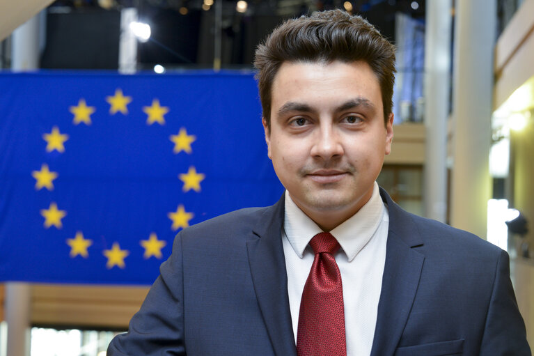 Fotografie 11: Momchil NEKOV in the European Parliament in Strasbourg