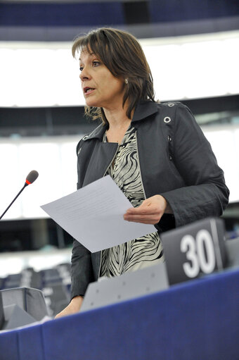 Φωτογραφία 3: Plenary Session Week 16 2012  Council and Commission statements - Situation of migrants in Greece