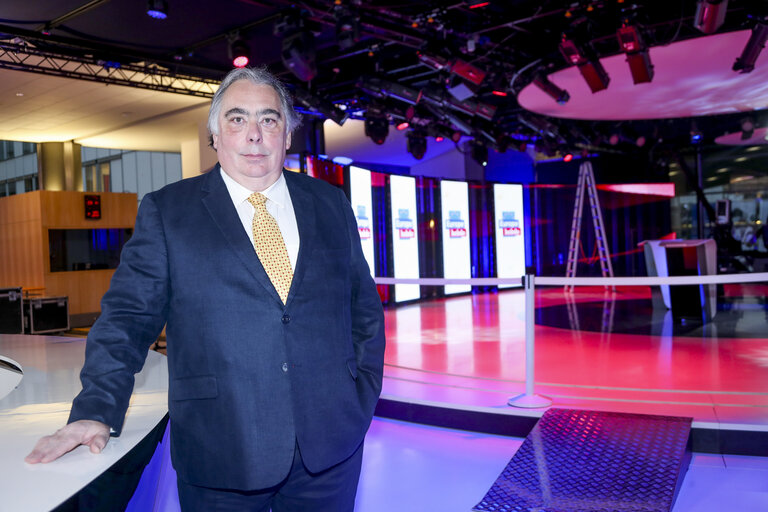 Φωτογραφία 14: MEP John FLACK in the European Parliament in Brussels