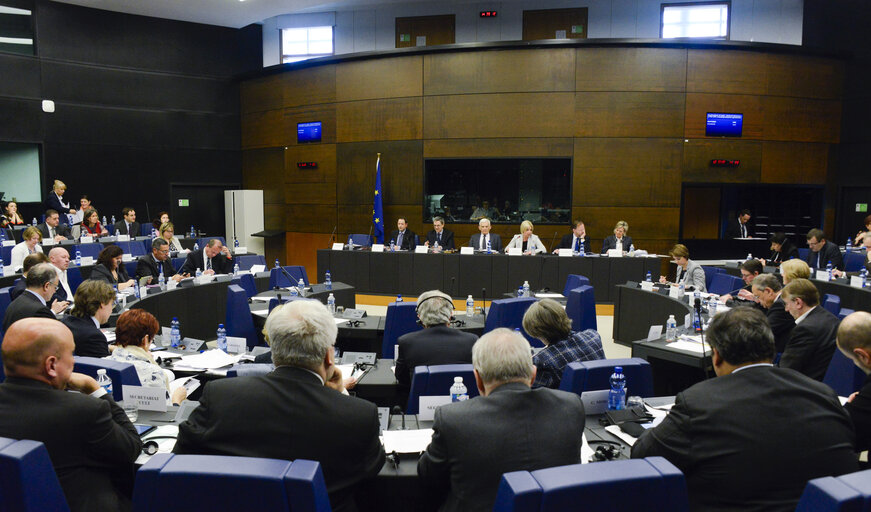 Fotografija 2: Conference of Committee Chairs - Meeting with the Minister of Defence of the Netherlands  Presidency, Chairs